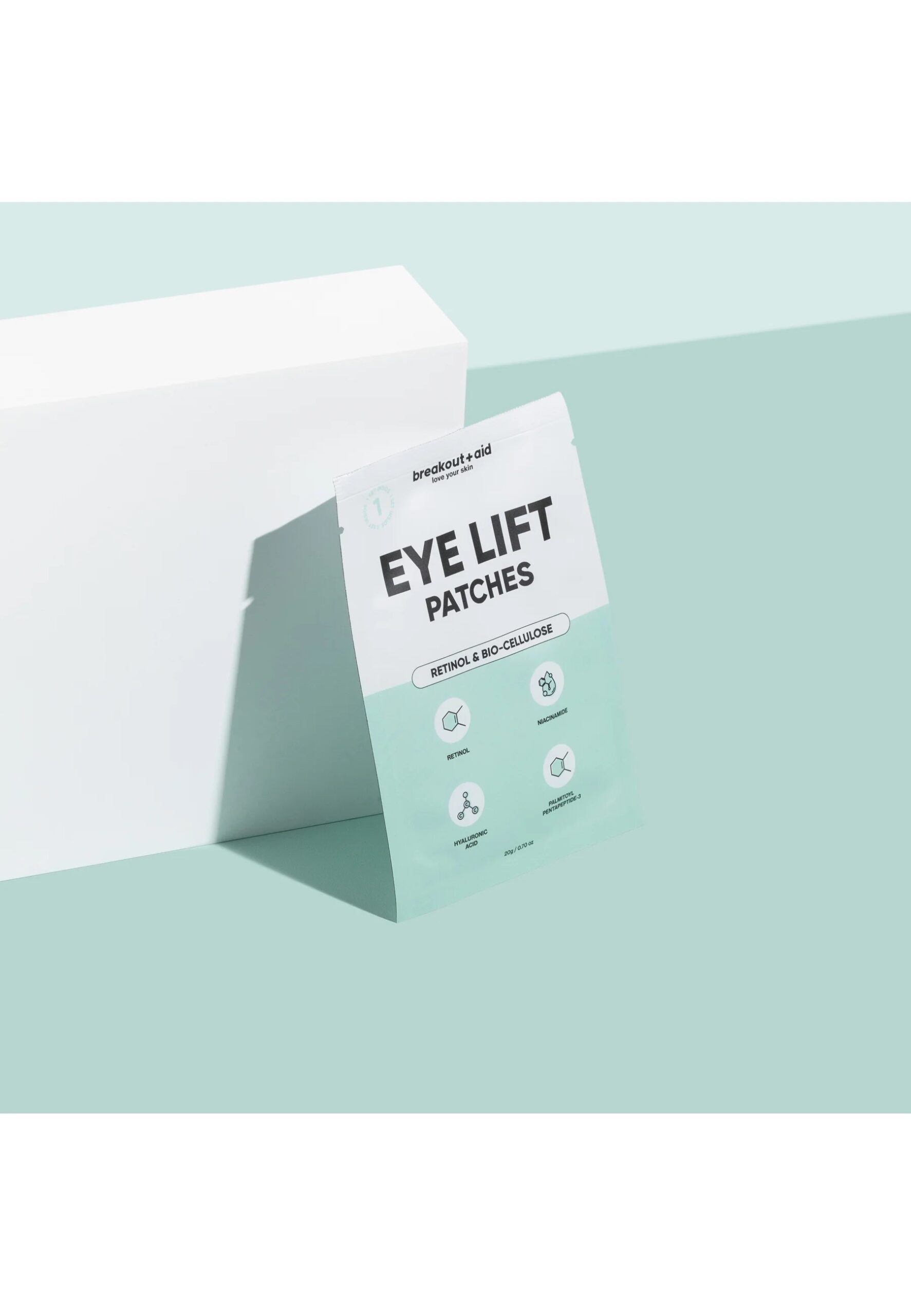 Eye lift patches retinol & bio-cellulose - Afbeelding 2
