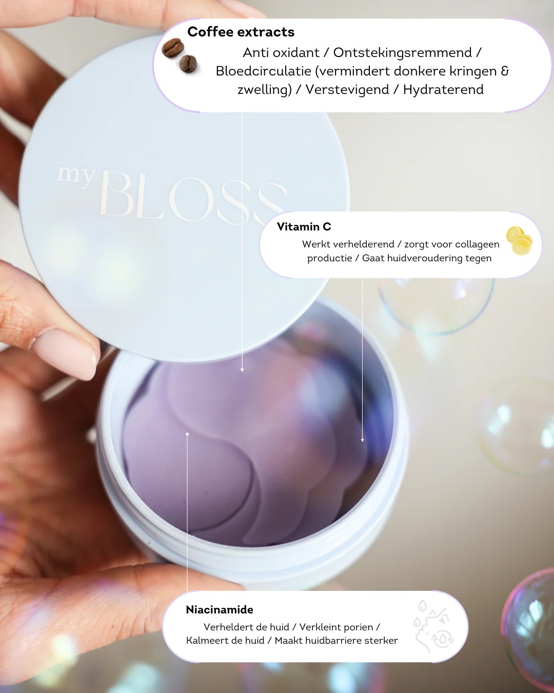 Morning glory awakening eye gel pads - Afbeelding 2