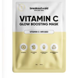VITAMINE C GLOW BOOSTING MASK ( voor doffe & vermoeide huid )