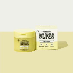 BREAKOUT AID- PORE CONTROL MINI MASKS + TONER PADS